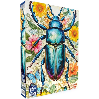 Black Sea Пъзел Black Sea от 500 части - Сред цветята: Бръмбар (BS82416)