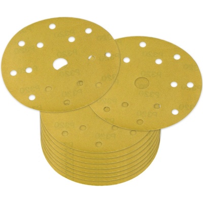 DEMA Brúsny papier pre excentrickú brúsku 150 mm P320, 10 ks