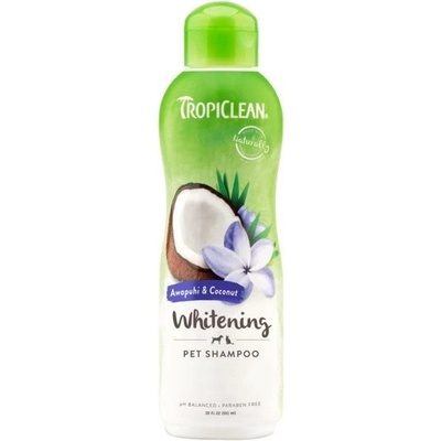 Tropiclean přírodní šampon White Coat na bílou srst 355 ml
