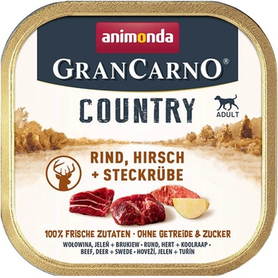 Animonda GranCarno Country Adult Dog hovädzie jeleň a kvaka 150 g