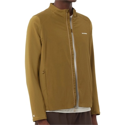Salomon Мъжко яке за бягане Salomon Mountain Flex Hybrid Jacket Running jacket - Brilliant Olive - размер XL (028-0795-0114)