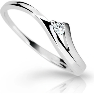 Danfil Dámský prsten bílé zlato 1638