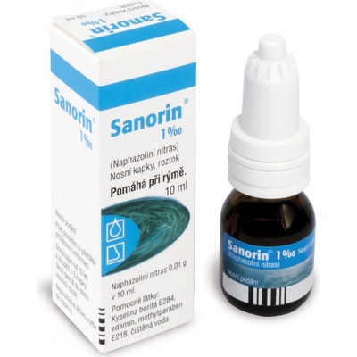 SANORIN NAS 1MG/ML NAS GTT SOL 1X10ML