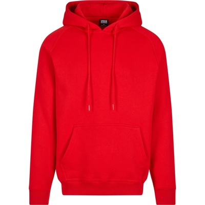 Urban Classics Blank Hoody červená