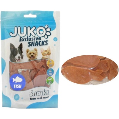 Juko Snack Salmon in Fish shape 70 g