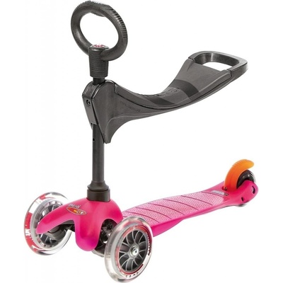Micro Mini 3v1 růžová