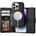 Tech-Protect Magsafe Кожен Калъф с Джобове за iPhone 16 Pro Max, Tech-Protect Wallet Book Case, Черен (5906302311613)