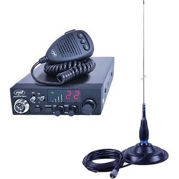 PNI PNI-PACK58 CB Radio Kit HP 8024 ML145 Antenna 4W 12-24V 15km Range (PNI-PACK58)