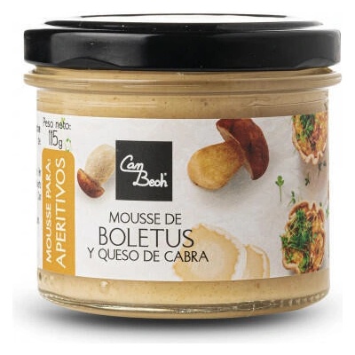 Can Bech K aperitivu Hříbková pěna s kozím sýrem sklo 115 g