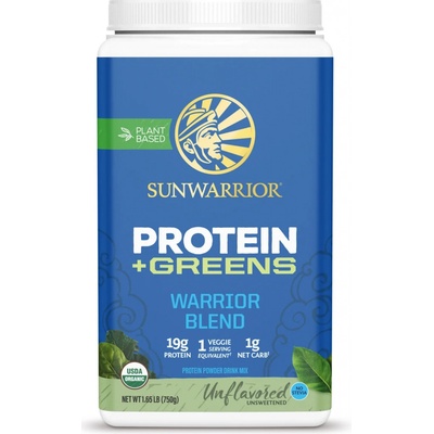 Sunwarrior Warrior Blend Organic Protein + Greens 750 g