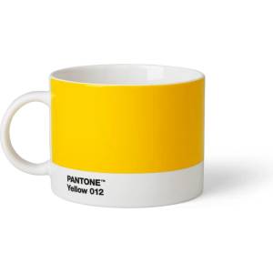 Pantone Жълта порцеланова чаша 475 ml Yellow 012 - Pantone (101050012)