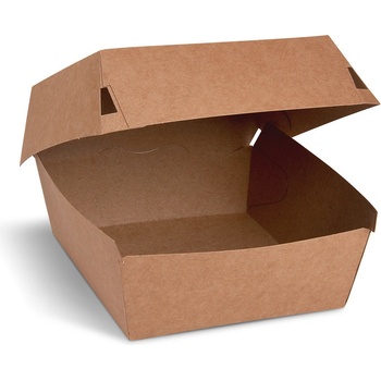 Wimex Burger box PAP kraft 115 x 115 x 78 mm