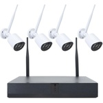 PNI WiFi-892-S - Комплект за видеонаблюдение 5G NVR и 4бр. 2MP камери, P2P, IP66 (WF892-S)