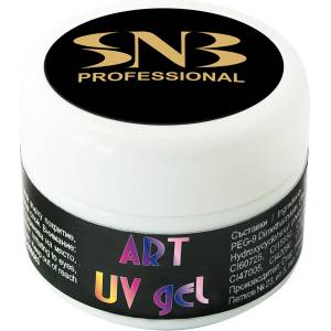 SNB Uv Гел боичка snb за декорация, черна, 5 мл, npga02 (npga02)