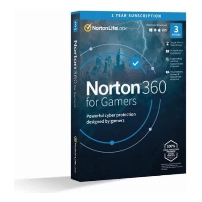 Norton 360 pro hráče, 3 lic. 1 rok (21415812)