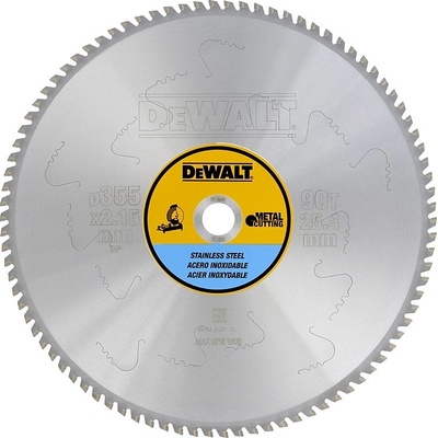 DeWalt DT1922 - Pilový kotouč na nerez ocel 355x25,4 mm 90 zubů