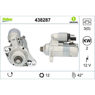 Startér VALEO 438287