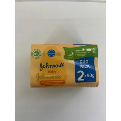 Johnsons Baby Honey toaletné mydlo pre deti 2 x 90 g