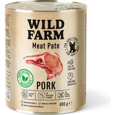 Wild Farm Pate Pork 800 g