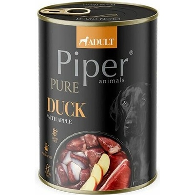 Piper Pure kačica s jablkami 400 g