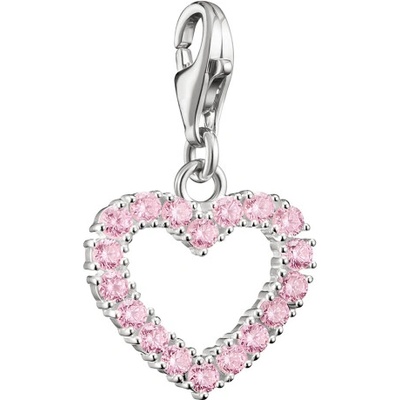 Thomas Sabo přívěsek charm Pink Heart 2241 051 9