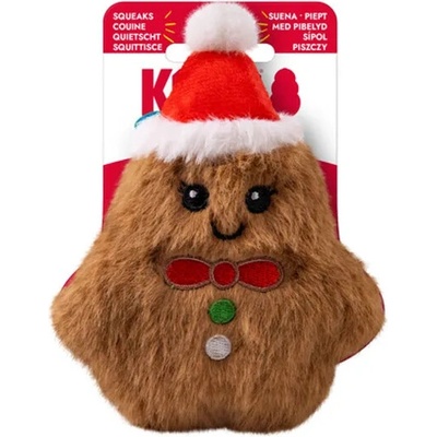 Kong Holiday Snuzzles vianočný plyšový perníček 14 cm