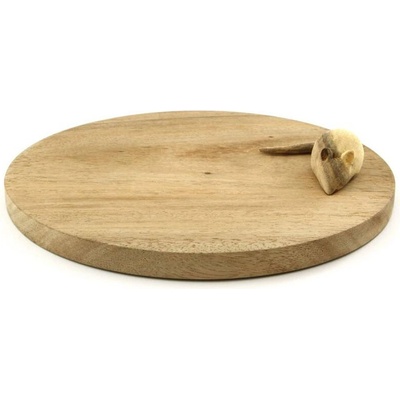 Mitra Bali Prkénko na sýr s myškou z Bali kulaté 24cm