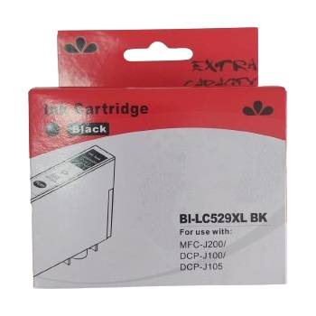 Compatible ГЛАВА ЗА BROTHER DCP-J100/J105/MFC-J200 - Black - LC529XLBK (LC-529XLBK) - HIGH CAPACITY - PN BI-LC529XLBK - NEOMAX (BI-LC529XLBK)