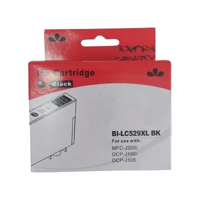 Compatible ГЛАВА ЗА BROTHER DCP-J100/J105/MFC-J200 - Black - LC529XLBK (LC-529XLBK) - HIGH CAPACITY - PN BI-LC529XLBK - NEOMAX (BI-LC529XLBK)
