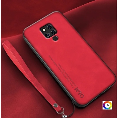 Huawei Mate 20 X Удароустойчив Кожен Калъф и Протектор