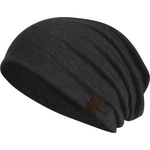 P. A. C P. A. C. Мъжка зимна шапка (beanie) P. A. C. Badlo Slouch Beanie - Anthracite - размер One Size (204-9382-0411)