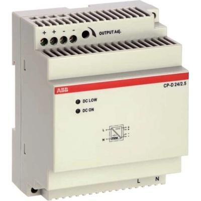 1SVR427044R0200 CP-D 24/2,5 Napájecí zdroj 24V DC/2,5A, 110-240V AC, ABB