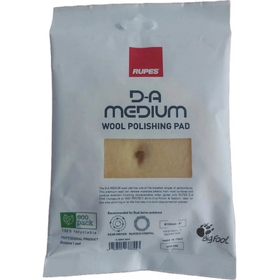 Rupes D-A Medium Wool Polishing Pad 130 mm