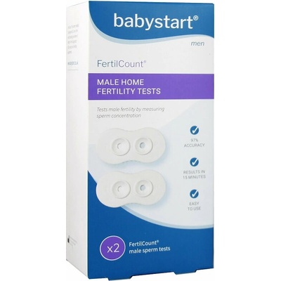 Babystart FertilCount 2 test mužskej plodnosti 2 použitie
