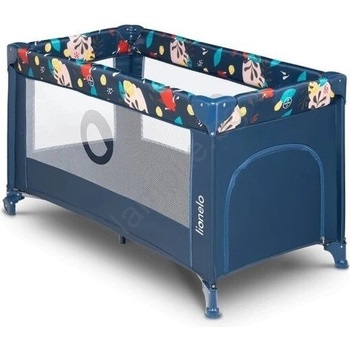 Lionelo - Детско креватче за пътуване STEFI тъмносин (LN0134)