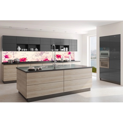 DIMEX ART Фототапет за кухня - винтидж маково поле 350 x 60 см