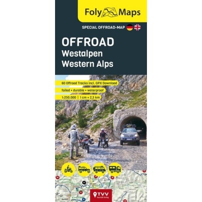 FolyMaps OFFROAD Westalpen 1:250 000