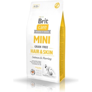 Brit CARE Mini Без зърнени култури за козина и кожа 400г