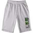 Šortky bermudy Minecraft šedé