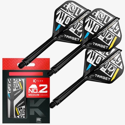 Target K-Flex Chris Dobey No2 letky a dlouhé násadky – Zboží Mobilmania