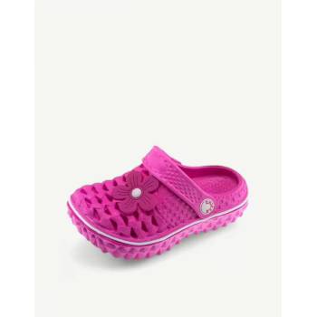 Chicco Girls Flower Crocs Pink