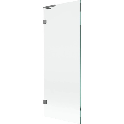 Mexen Lunar L параван за вана 1-крилен 70 x 150 см, прозрачен, gun metal - 897L-070-000-95-00 (897L-070-000-95-00)