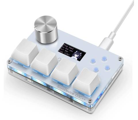 Sayodevice WHITE-O4C-PINK
