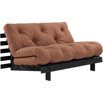 Karup Design Сгъваем диван в тухлен цвят 140 cm Roots Black Night - Karup Design (123402759140)