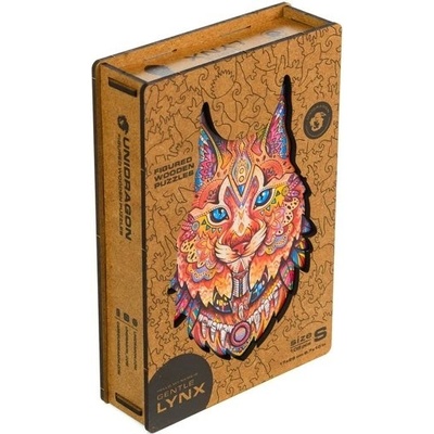 Unidragon Animals lynx 105 dílků