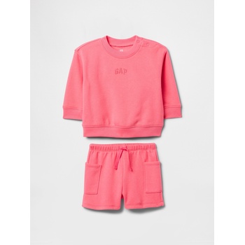 GAP Бебешки комплект суитшърт GAP GAP | Rozov | Момчешки | 0-3 месеца