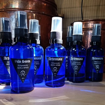 Herbarium Projekt Alchymistický Aura sprej na očistu, 50 ml Salvia apiana