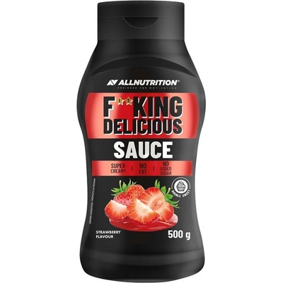 ALLNUTRITION F**king Delicious Sauce jahoda 500 g