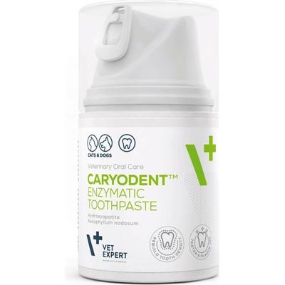 VetExpert Cat Dog Caryodent Enzymatic Toothpaste 50 ml – Sleviste.cz