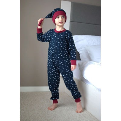 Detský overal Hlboký oceán bordové